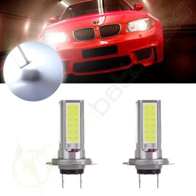 2x H7 6000K Bright LED SMD Fog Driving 8000LM Light Vehicle Xenon White - Image 1 of 4