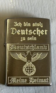 ZiPPO DEUTSCHLAND MEINE HEIMAT + GRATIS GRAVUR mit oder ohne Geschenk Set - Bild 1 von 13