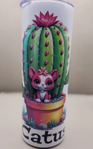 Bicchiere Carino Catus Cactus Adorabile Divertente 20 oz #20010 - Foto 1 di 3