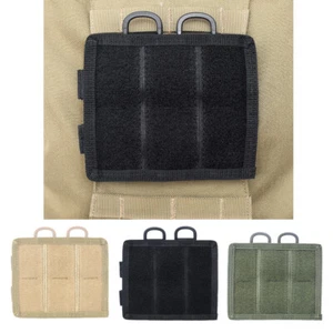 Hook and Loop Tactical Morale Patches Board Molle Attachment for Molle Backpack - Picture 1 of 20