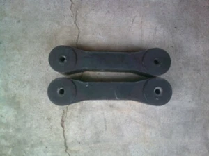2 EACH HMMWV HUMMER H1 HUMVEE HOOD LATCH RUBBER  DOG BONE 2540-01-212-5814 - Picture 1 of 1