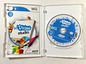 uDraw Studio Wii (Nintendo Wii, 2010) w/ Manual - Tested ** No Front Insert ** - Picture 1 of 3