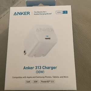 Anker 313 Charger 30W “Series 3” USB C Fast Charging Lot Of 5 - Picture 1 of 3