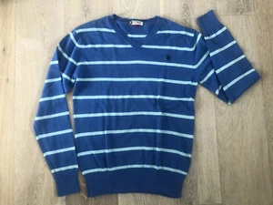 Mens Knit Top Blue 100% Cotton Size Medium By Cotton On Excellent Condition - Picture 1 of 6