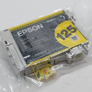 Cartucho de tinta para impresora Epson Durabrite Ultra 125 amarillo T1254 - nuevo y sellado - Imagen 1 de 4