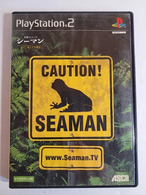Seaman (Sony PS2) Japanese Import - Game and Case Only - No Manual - Tested - Image 1 of 4