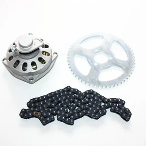 6T Clutch Drum Bell Housing +T8F Chain +Sprocket 49cc Pocket Quad Dirt Bike ATV - Picture 1 of 10