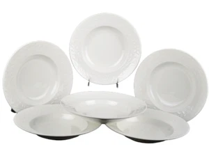Waterford Garland Romantik Rand Suppenteller Schüssel Set/6 von Michael Aram Neu - Bild 1 von 7