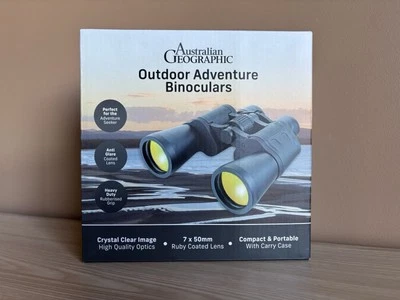 AUSTRALIAN GEOGRAPHIC Outddor Adventure BInoculars  7x50mm BRAND NEW - image 1 of 4