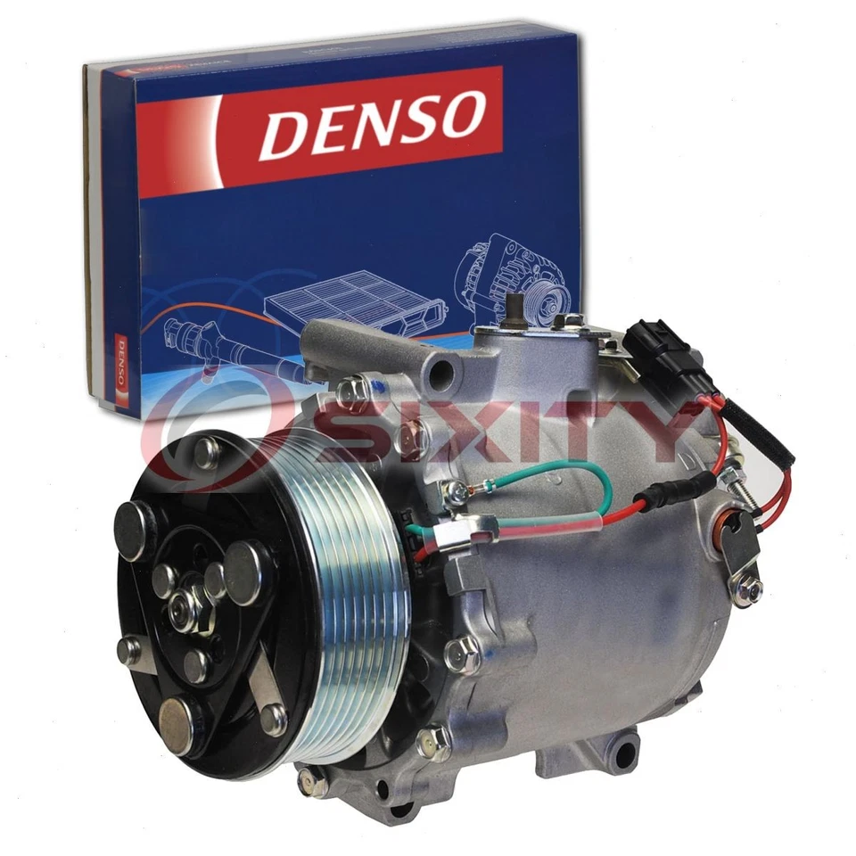 电装 471-7055 交流电压缩机和离合器 适用于 98560 97560 6512492 5512492 gb — 第 1/4 张图片