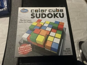 Think Fun Color Cube Sudoku Game New Sealed - Picture 1 of 2