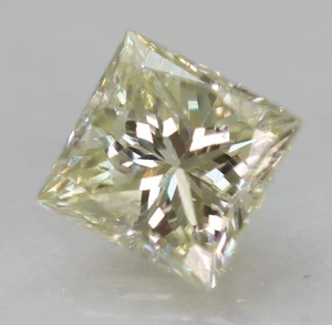 0.44 Carat K VS2 Princess Natural Enhanced Loose Diamond 4.26X4.12mm W VIDEO - Picture 1 of 3