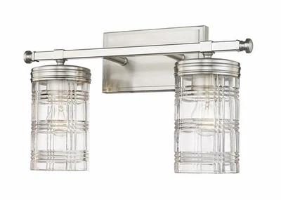 Z-Lite - Archer - Tocador de baño de 2 luces - 11 pulgadas de alto y 17,75 pulgadas Foto 1 de 4