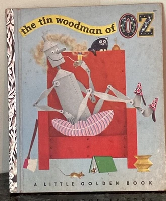 THE TIN WOODMAN OF OZ A Little Golden Book "A" Edition 1952 - Image 1 of 4