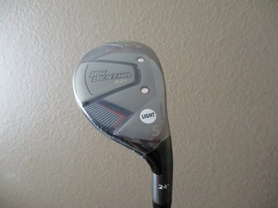 NEW MEN'S CALLAWAY BIG BERTHA B21 24 DEGREE #5 HYBRID RCH 65 SENIOR A FLEX + HC - Image 1 of 4