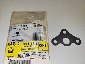 NEW GM ACDelco OEM EGR Valve Gasket 85-94 2.8L 3.1L Camaro Beretta 10114915 - Picture 1 of 1