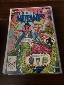 The New Mutants Annual #5 (Marvel Comics 1989) Vf Atlantis Attacks - Picture 1 of 6