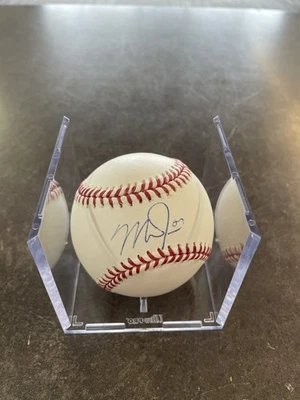 Mike Trout Signed Baseball PSA Mint 9 (1099173) - Image 1 of 4