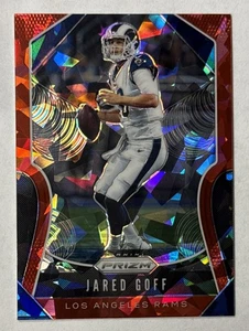 Panini Prizm Red Ice Prizm Jared Goff #242 2019 sin clasificar - Imagen 1 de 2