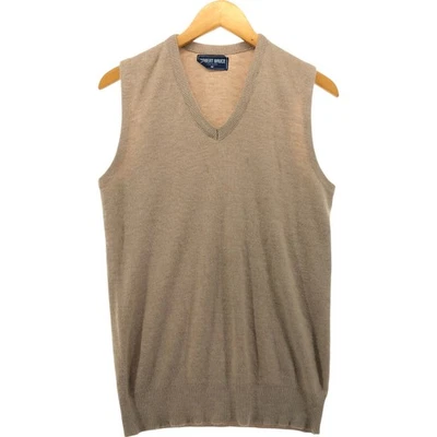 Chaleco de punto de cachemir con cuello en V Robert Bruce vintage hecho en EE. UU. talla M (para hombre... Foto 1 de 4