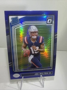 Óptica Panini Donruss 2024 - Clasificado Novato Joe Milton III #255 Azul Hyper Prizm... - Imagen 1 de 7