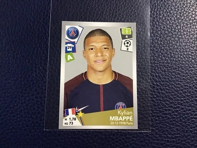 KYLIAN MBAPPE Panini France #383 Foot Sticker RC Rookie 🔥PARIS ST. GERMAIN - Image 1 of 2