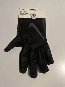 Nike Pro Base Layer Gloves - Touch Screen - BNWT - Large - Picture 1 of 6