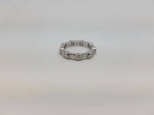 Bague en Or blanc 18 carats 2,94g sertie de diamants 2 carats G-VS 3100€ - Picture 1 of 6