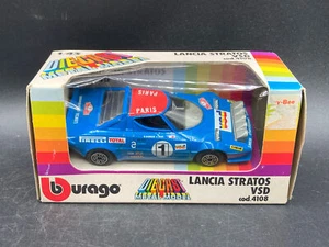 Burago 1/43 Lancia Stratos Rallye VSD Die Cast W/ Box - Picture 1 of 10
