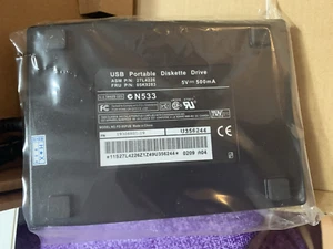 USB 3.5 inch Portable External Floppy Disk Drive 720KB 1.44Mb Reader FDD New - Picture 1 of 5