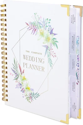 Wedding Planner for Bride-11"×9" Hardcover Wedding Planning Book and Organizer,  - image 1 of 4