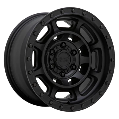 Ruedas negras de 17 pulgadas negro Rhino Convoy PARA Jeep Wrangler Gladiator 17x8,5-18 Foto 1 de 4