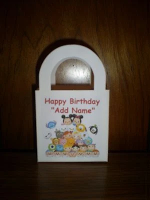 TSUM TSUM Personalizado Fiesta Cumpleaños Pack 8 Cajas/bolsas Favor ¡NUEVO ARTÍCULO! Foto 1 de 2