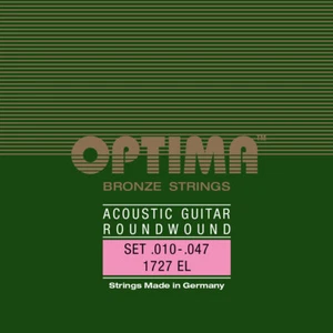 Cuerdas para guitarra acústica Optima Bronze extra ligeras 10-47 - Imagen 1 de 2