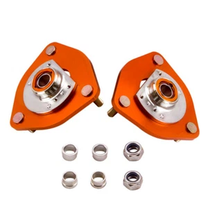 2pcs Top Mount Camber Plate for Nissan S13 Silva 200SX 240SX 1995-1998 - Afbeelding 1 van 10