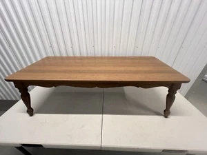 Mersman Coffee Table #2-3 Solid Wood Maple Vintage Leg Scratched Legs Free Ship - Picture 1 of 24
