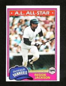 1981 Topps BASEBALL #400 REGGIE JACKSON AS NRMINT+ HOF NEW YORK YANKEES (SB2) - Picture 1 of 1
