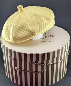 Vintage Ladies Betmar Pillbox Jackie Kennedy Style Hat with Original Box 1960's - Picture 1 of 9