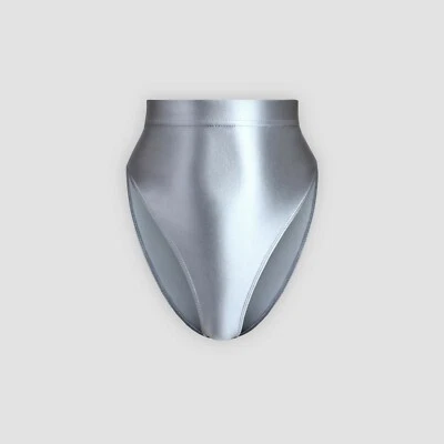 2022 新女式性感高腰内裤光泽运动员体操内裤穿 — 第 1/4 张图片