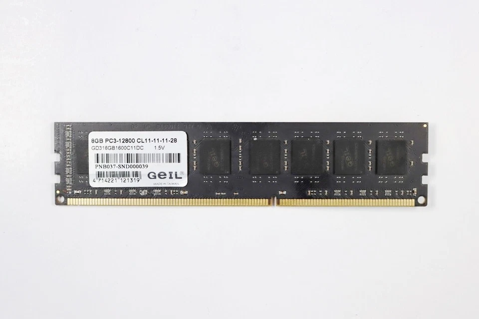 GEIL GD316GB1600C11DC LED DDR3 Module 8GB (1x8) DDR3 PC3-12800U DDR3-1600 #7620 - Bild 1 von 1