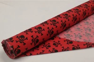 1 Meter 46" Wide Rich Poly Cotton Star Craft Fabric[Azure Blue & White] - Picture 1 of 1