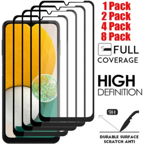Protector de pantalla de vidrio templado completo premium para Samsung Galaxy A12 A13 A14 A03S - Imagen 1 de 19