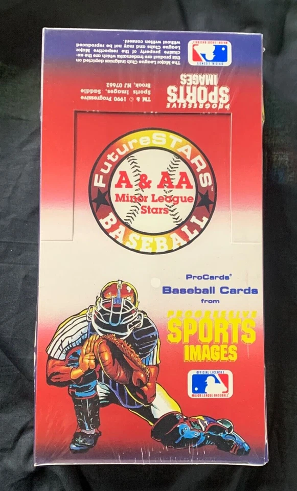 1990 PROCARDS FUTURE STARS A & AA PROSPECTS Box Frank Thomas Minor League - Image 1 of 1