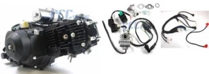 ARNÉS DE CARBURO DE ARRANQUE ELÉCTRICO COMPLETO DE 110CC BICICLETA DE CUATRO PIT EN15 - Imagen 1 de 8