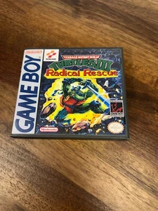 PROTECTIVE CASE NO GAME, NINTENDO GAME BOY, TMNT III Radical Rescue - Picture 1 of 4