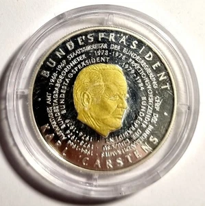 Togo - 1000 francs argent - Karl Carstens 2004 - Picture 1 of 2