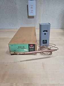 WHITE ROGERS WR 8013 Space Thermostat 230-15 Emerson Untested 60s Made In USA - Picture 1 of 10