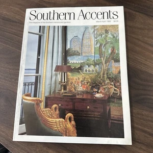 Vintage Southern Accents Magazine March-April 1988 Vol. 11 No. 2 - Picture 1 of 12