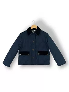 Barbour Alexa Chung Quilted Jacket UK 6 Blair Jacket Blue Classic lightweight - Picture 1 of 15