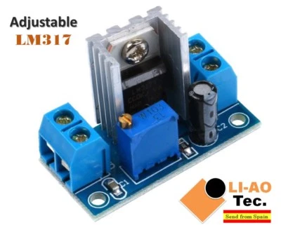 LIAOTEC LM317 DC-DC Converter Step Down Circuit Board Module Adjustable Linear Regulator